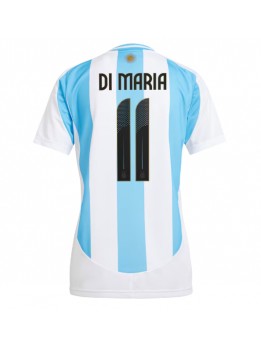 Argentina Angel Di Maria #11 Replika Hemmakläder Dam Copa America 2024 Kortärmad